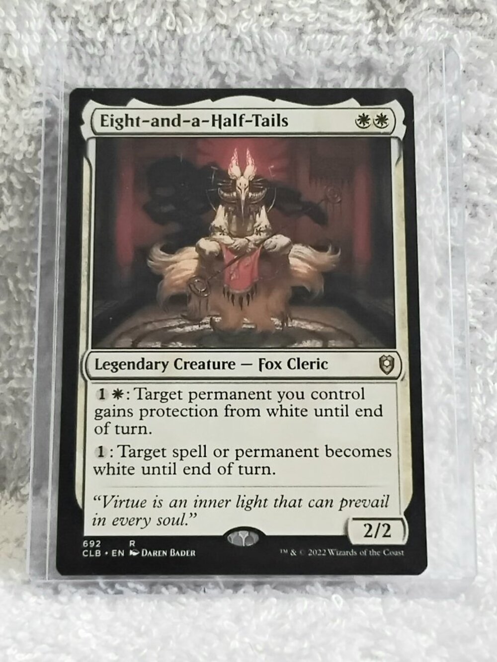5/$20 Mint 2022 MTG Eight-And-A-Half-Tails Rare Card 692 Deckmaster!!